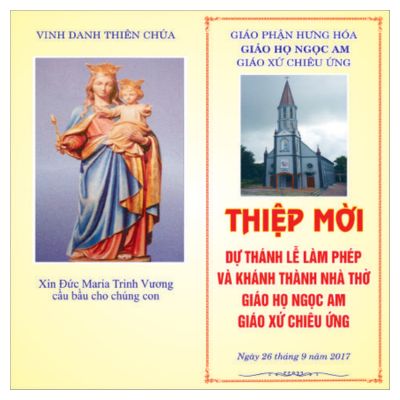 Thiệp Mời Lễ Hội Tôn Giáo